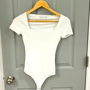 White A&F bodysuit